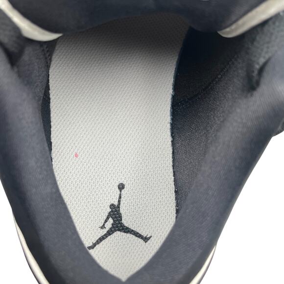 Nike Womens Air Jordan 1 Low SE Vintage Panda Sneakers Shoes Black White Size 7 - Picture 8 of 8